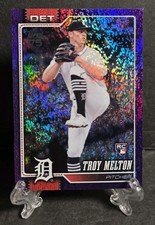 2026 Topps Series 1 Troy Melton #212 Purple Holo Foil RC Tigers #'d /250