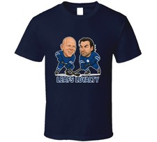 Mats Sudin And Darcy Tucker Leafs Loyalty Hockey Duo Caricatures Fan T Shirt