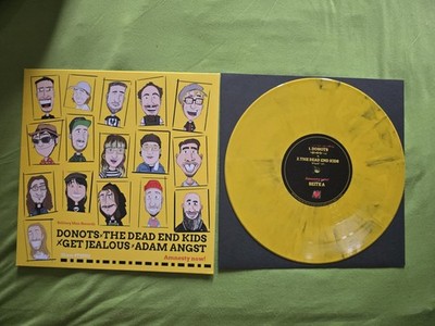 Donots, Adam Angst, The Dead End Kids, Get Jealous Vinyl 2023 Amnesty Now x/1000