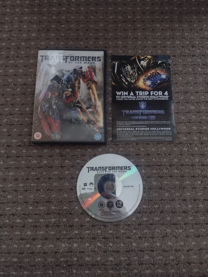 Transformers: Dark Of The Moon (2011) DVD - Image 2 of 2
