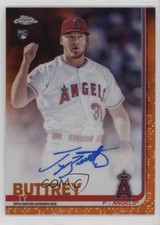 2019 Topps Chrome Rookie Auto Orange Refractor 4/25 Ty Buttrey #RA-TB Auto 13iq
