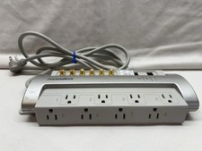 Panamax PM8DBS-EX AV 8-Outlet 120V Power Strip Surge Protector Gray