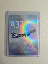 Delta Airlines Pilot Trading Cards No. 58 Airbus A321NEO Collectible Card New
