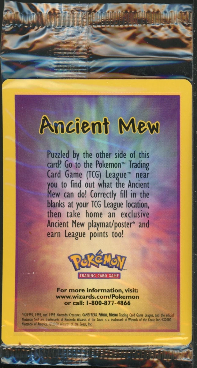 Preços baixos em Ancient Mew 1 Miscellaneous Cards & Products | eBay