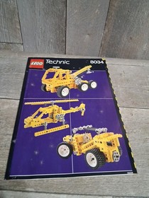 1989 Vintage Lego Technic  Universal 8034 set with box & Instructions Read Below