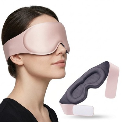 TANGOTOK 3D Sleep Mask for Men Women, 100% Blackout Contoured Eye Mask, Soft ...
