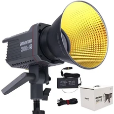 COB LED Video Light Bi-Color 2700K to 6500K 250W 45400Lux at 1M CRI 95 TLCI 95
