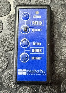 Weatherpro Key Fob Sensor Remote For Awning Pre Owned