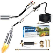 Propane Torch Weed Burner with 11.5FT Hose 1800000 BTU Blow Torch for Weed Se...