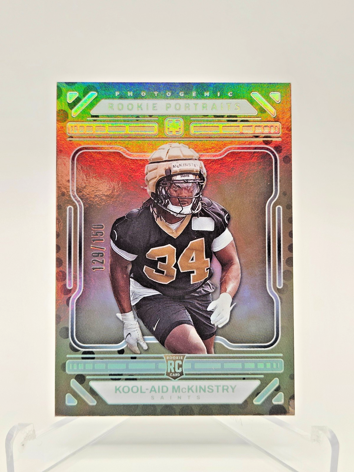 2024 Panini Photogenic - Rookie Portrait Kool-Aid McKinstry #189 Silver /150 (RC)