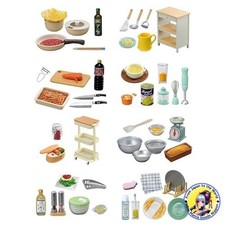 Re-Ment Petit Sample Kitchen Tools Series 1BOX 120x145x205mm Resin
