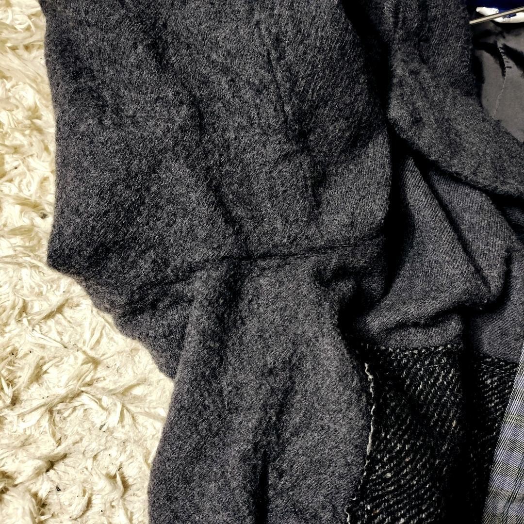 USED JUNYA WATANABE MAN FULLED PATCHWORK TAILORED… - image 12