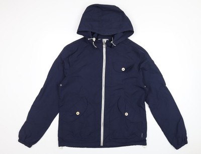 Regenmantel Damen UK Größe M Penfield Blau