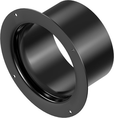 Hochwertiger Kanalverbinder Flansch für Lüftungssysteme, Schwarz