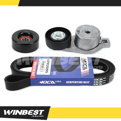 #ad Serpentine Belt Drive Component Kit Fit for Dodge Caravan Chrysler Townamp;Country $37.50