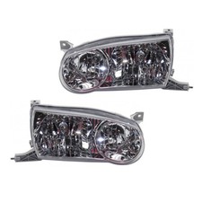 For Toyota Corolla 2001 2002 Headlight Assembly Driver And Passenger Side Pair