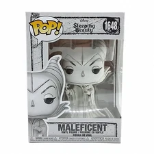 Funko Pop! Maleficent 1648 Sketch Black And White Sleeping Beauty Disney Vinyl