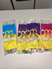 Vintage McDonald's 1992 Happy Meal Toys Dinosaurs Dino-Motion Set of 4 K12