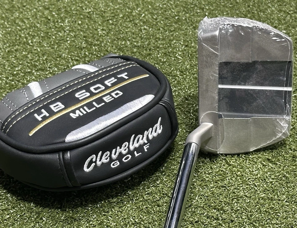 Cleveland Womens HB Soft Milled 10.5 Slant Mallet Putter 32" Inch w/ Cover NEW! - Image 2 of 4
