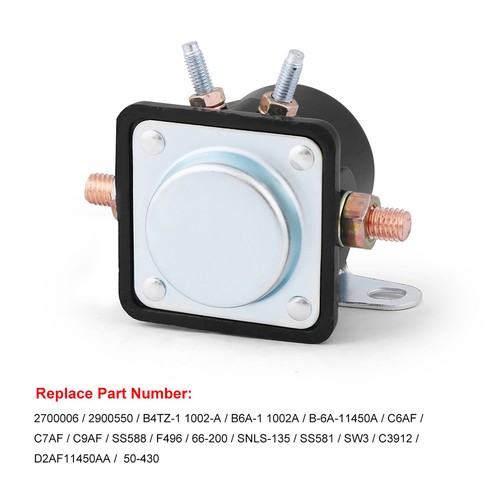 NEW 2700006/2900550/B4TZ-11002-A/B6A-11002A 12V Starter Solenoid Relay for Ford - Picture 11 of 15