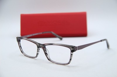 MOREL NOMAD 2937N GP 051 CLEAR PURPLE BLACK AUTHENTIC FRAMES EYEGLASSES 55-16