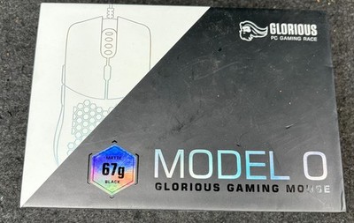 Glorious Model 0 12000 DPI RGB Led PC Gaming Mouse Black NEW