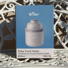 NIB NutriEase AllStage Stainless Steel Baby Food Maker Steamer and Blender