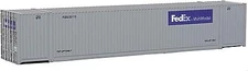 Walthers-Acc 53' Container Fed Ex - HO Scale Model Train Freight Car Load