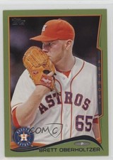 2014 Topps Retail Green Brett Oberholtzer #115 6k2