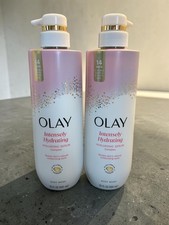 Olay Intensely Hydrating Hyaluronic Serum Complex Body Wash 20 oz Lot of 2 NEW