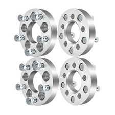 4x 1 Wheel Adapters 5x4 5 Pattern Aluminum for Corolla 2003 2022 Camry 1983 1991
