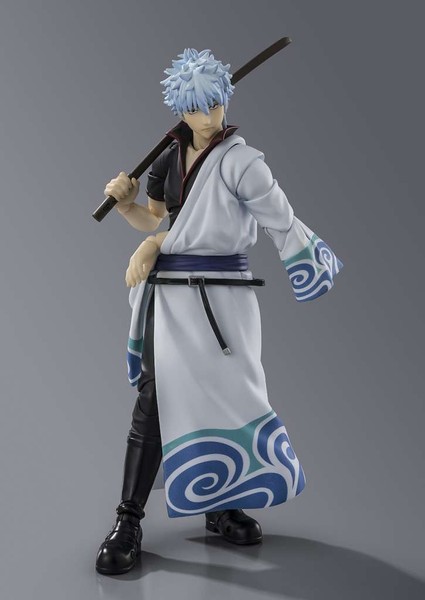 Gintama Sakata Gintoki S.H. Sh Figuarts Actionfigur Bandai-image