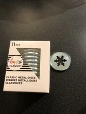 Happy Planner Metal Snowflake Discs
