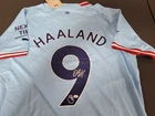 Erling Haaland Signed Autographed Soccer Jersey Manchester City Jersey COA