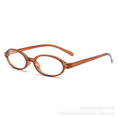 Y2K ästhetische ovale Brille leicht für Street Photography UV Shield