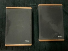 pair vintage BABY ADVENT II Bookshelf Speaker...