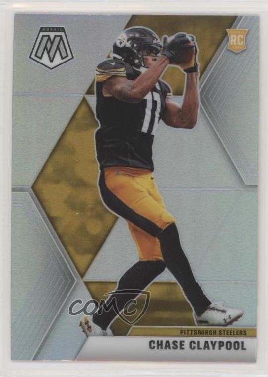 2020 Panini Mosaic Rookies Silver Prizm Chase Claypool #220 Rookie RC e6q