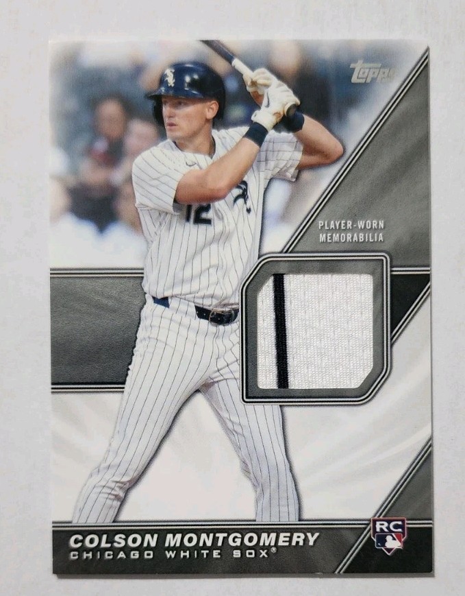 2026 Topps Series 2 Major League Material Patch PW Colson Montgomery RC VP24