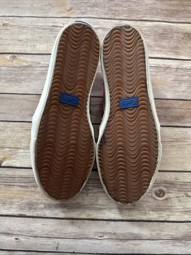 NEW KEDS X RIFLE PAPER CO. WF67125 Garden Party Slip On Sneakers Womens Size 8 - Picture 6 of 6