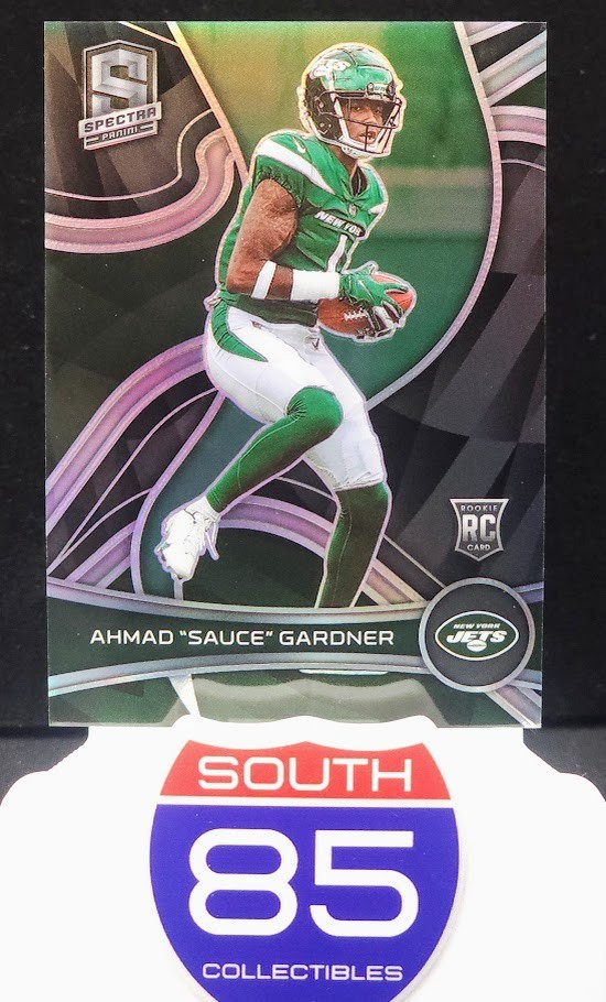 2022 Panini Spectra #165 Ahmad "Sauce" Gardner RC Rookie