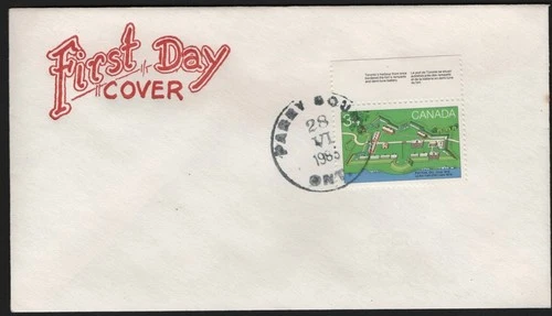 Can 1052 - 1985 34c Canadian Forts 2 - FDC By Artopages