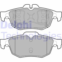 Delphi BremsbeläGe Bremsbelagsatz BremsklöTze Hinten LP2259