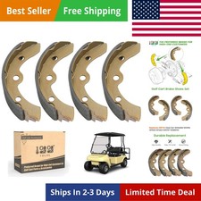 10L0L Golf Cart Brake Shoes Kit for Club Car DS  Carryall 1981-1994 OEM 1011463
