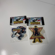 Marvel Wolverine 2003 Sticker Lot of 4 Sealed 2-Pack EMI X-Men NOS