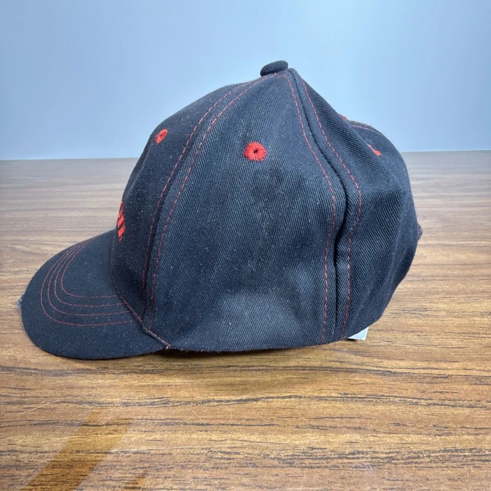 Herramientas a Presión Llave Envejecida Gorra Ajustable Rojo Negro Foto 4 de 4