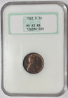 1922 D 1C Lincoln 1 Cent MS63 RB Old NGC Holder Certified Red Brown Nice Looking — photo 1