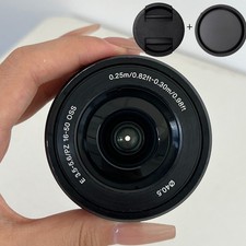Sony E PZ 16-50mm F/3.5-5.6 OSS Lens Power Zoom APS-C E-Mount Compact Lens Black