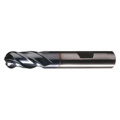 Cleveland C32786 6-Flute Cobalt 8% Ball Nose Single End Centercut Finisher Ctd