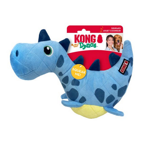 Dynos Roars Dog Toy Blue 1 Count (Medium Large) By Rogz - Picture 1 of 1