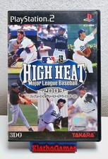 High Heat Major League Baseball 2003  PS2 NTSC-J Komplett B4672